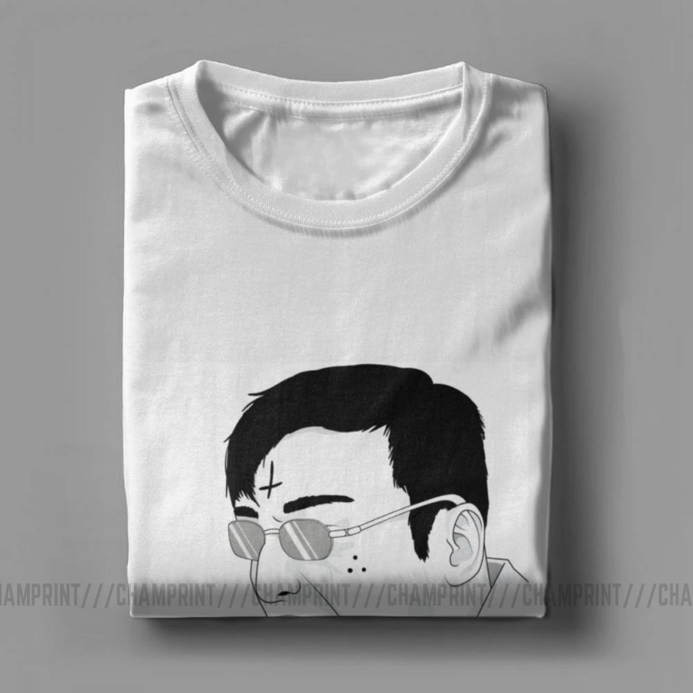 Футболка мужская с коротким рукавом 100% хлопок принтом джоджи|Мужские футболки| |