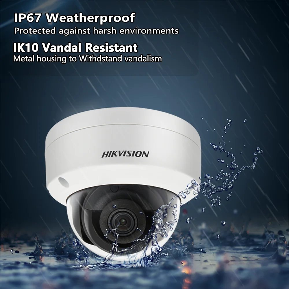 IP-камера Hikvision 8 Мп с датчиком лица | Безопасность и защита