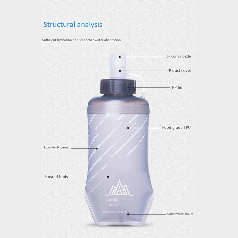 

AONIJIE 10L Hydration Backpack with Water Bladder Bottle for Running