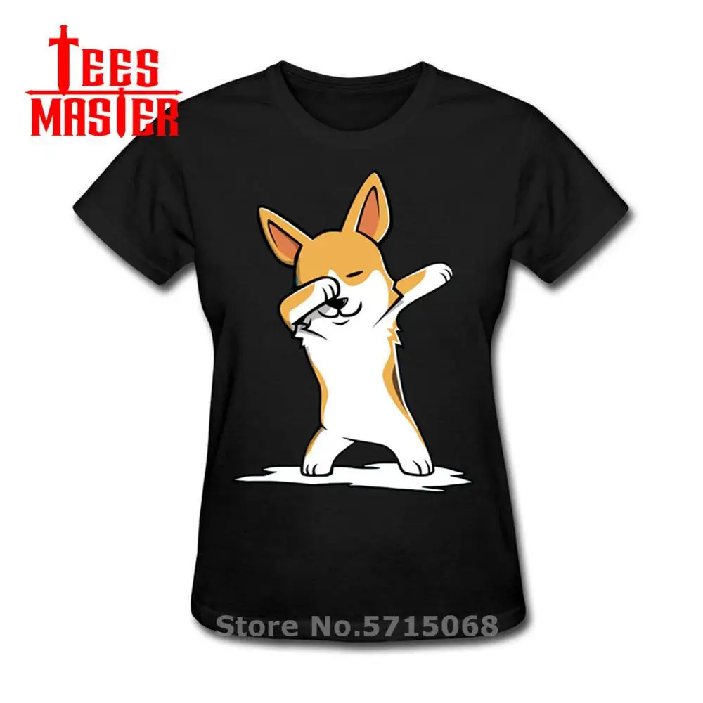 Футболка для любителей собак с индивидуальным принтом рубашка корги официальная