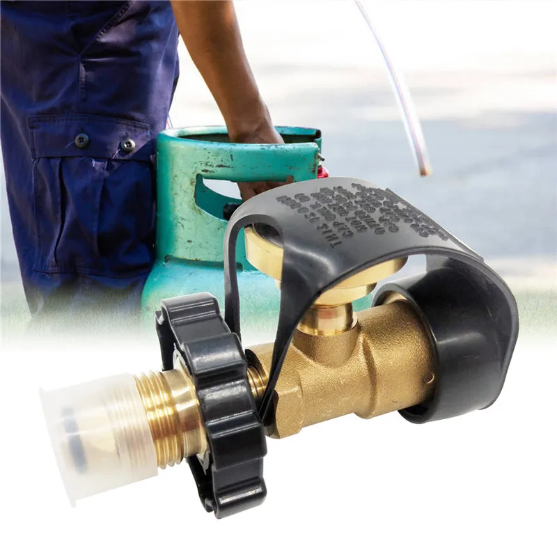 VOGVIGO адаптер для пропанового резервуара Твердый латунный регулятор клапана