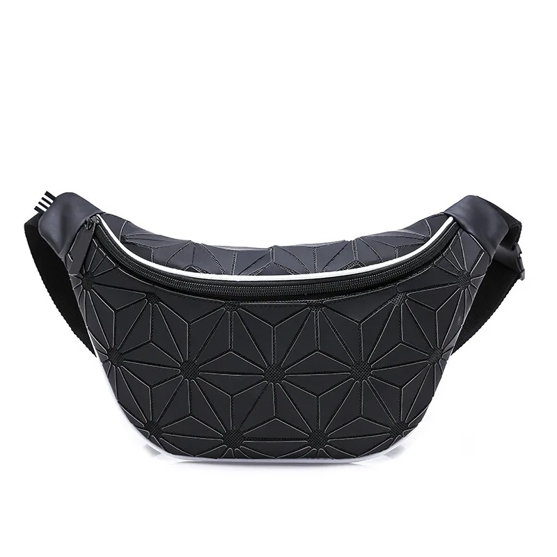 

Waist Bag Sports Bag Fashion Simple Diamond Pattern Bag Shoulder Bag Crossbody Bag Large Capacity Travel Outdoor Bag