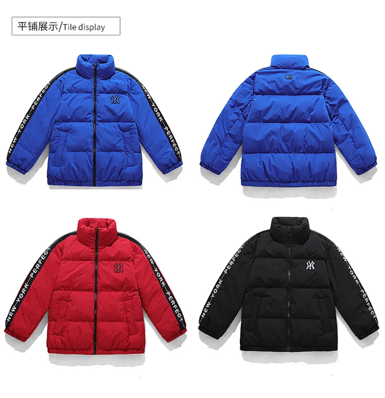 

2020 Winter New Men's Loose Korean Style Trendy Cotton-Padded Jacket Youth Stand-up Collar Padded Warm Jacket