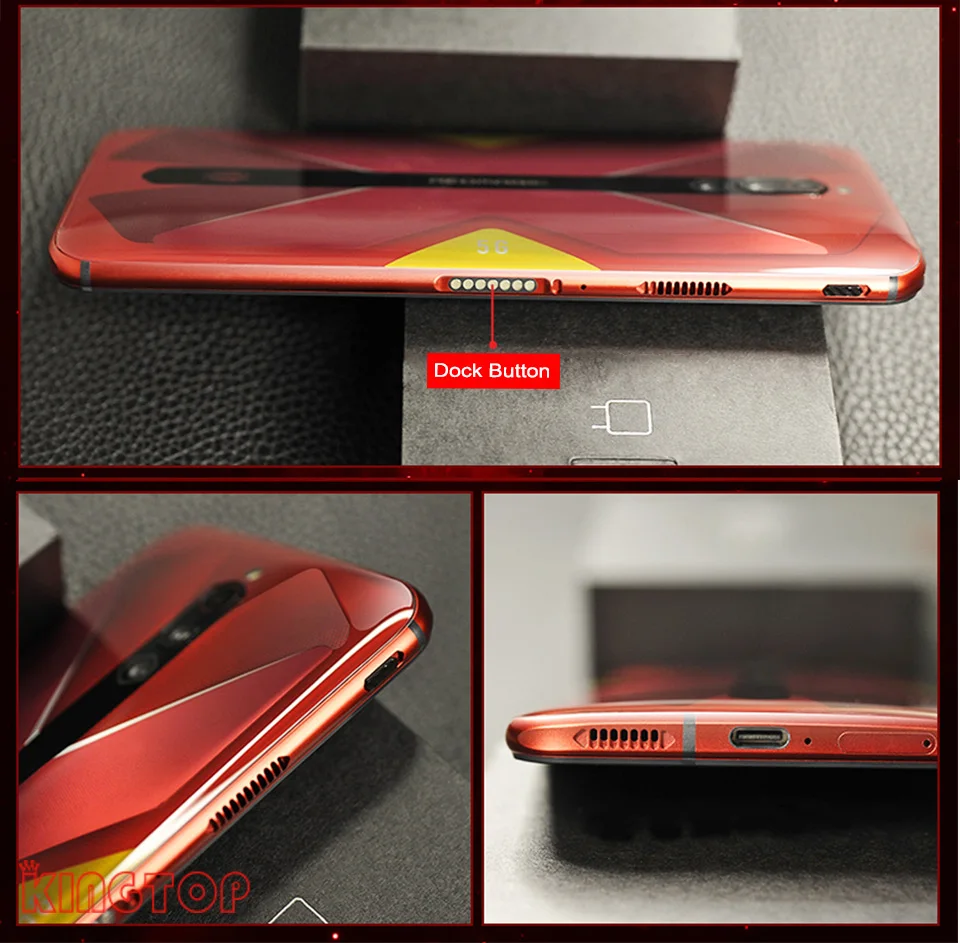 Глобальная версия ZTE nubia красный Магия 5G смартфон 6 55 &quot144 Гц snarpdragon 865 64MP 128G UFS3.0 NFC