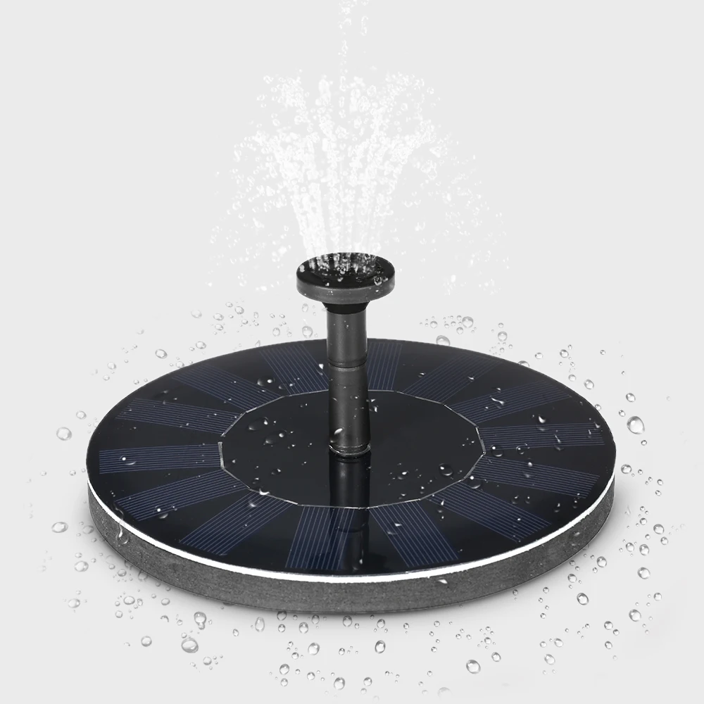 

Solar Fountain Brushless Pump Plant Watering Kit Solar Panel Bird Bath Garden Pond General