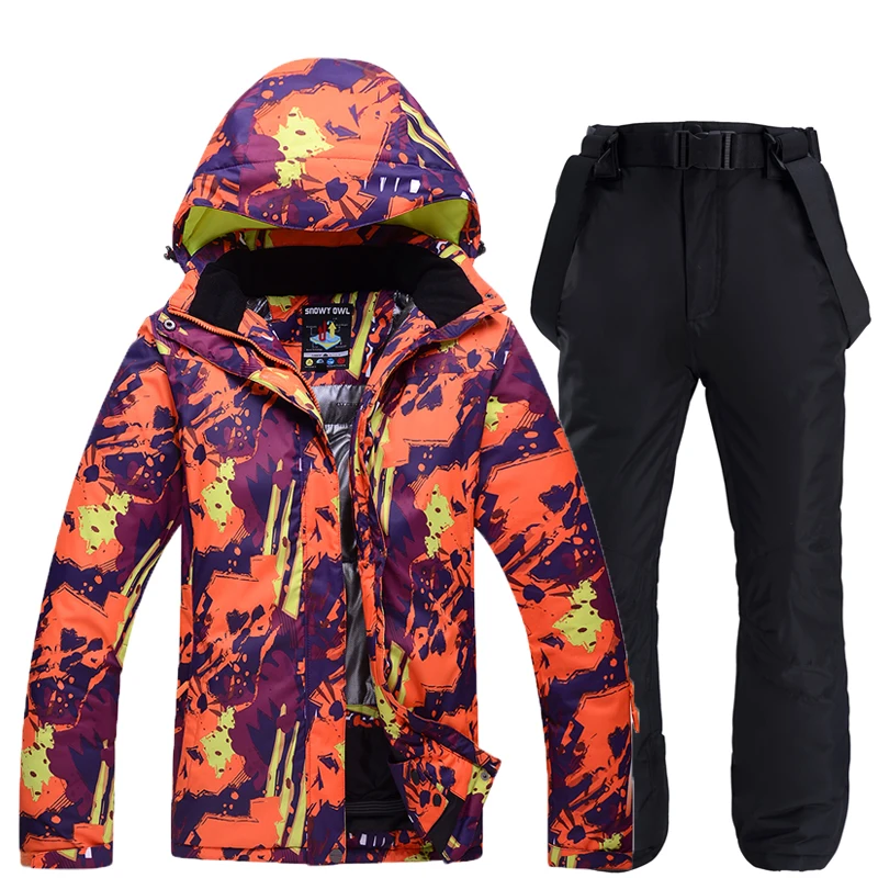 

Skiing Jackets Pants Women Men Ski Suit female Skiing sets Very Warm Windproof Waterproof Snow Jacket outdoor Winter Clothes