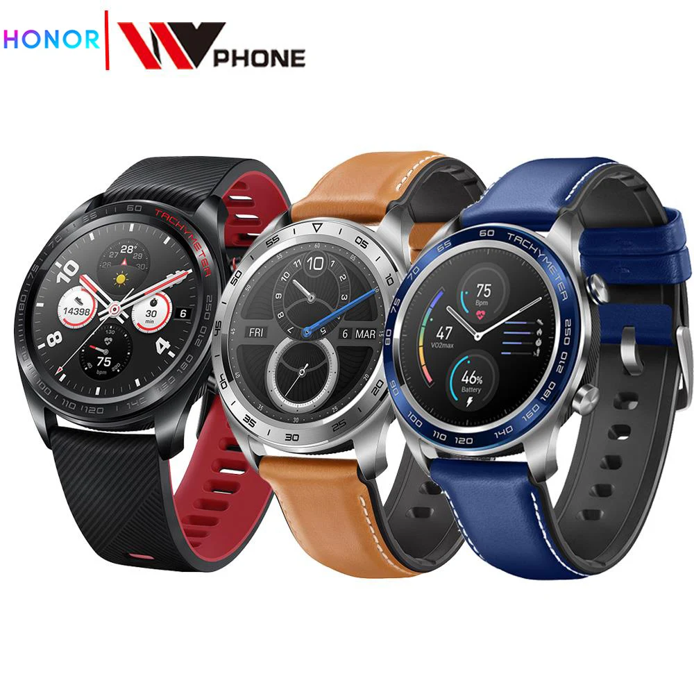Huawei часы magic Honor часы Magic SmartWatch сердечного ритма водонепроницаемый трекер сна трекер работы