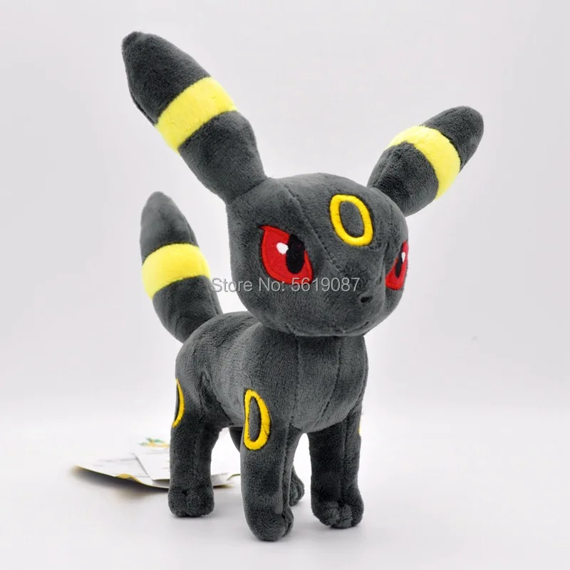 

16-23CM Shiny Umbreon Cartoon Animal Stuffed Peluche For Kids Free Shipping