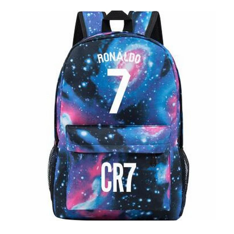 Рюкзак для подростков школьные ранцы мальчиков мужской рюкзак книг Роналду