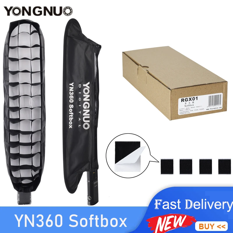 Софтбокс Yongnuo со светодиодной подсветильник кой прямоугольная сотовая лампа для
