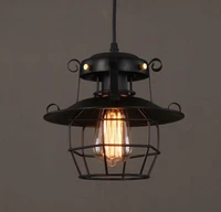 industrial style loft restaurant new chinese style chandelier retro nostalgic personality creative corridor iron lamp