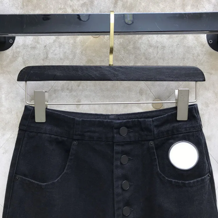 

2020 New Style Cotton Ankle-Length Pants Street Style Black Loose Wide Fashion Leg Pants for Lady Free Shipping