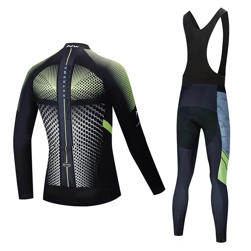 2020NW осенний и зимний велосипедный костюм с длинным рукавом мужской свитер