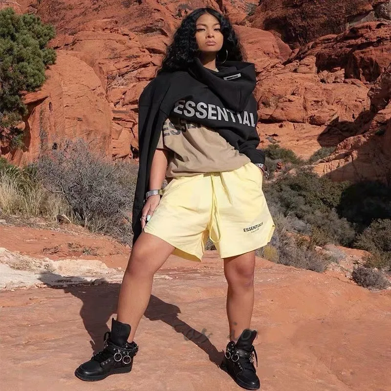 

2020 summer new brand casual shorts high street sports fitness stretch shorts men's pants sports five-point short