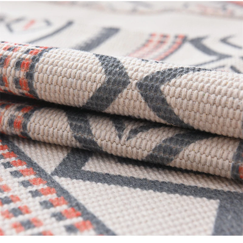 Национальный стиль диван ковер хлопок лен молитва балкон прикроватный коврик