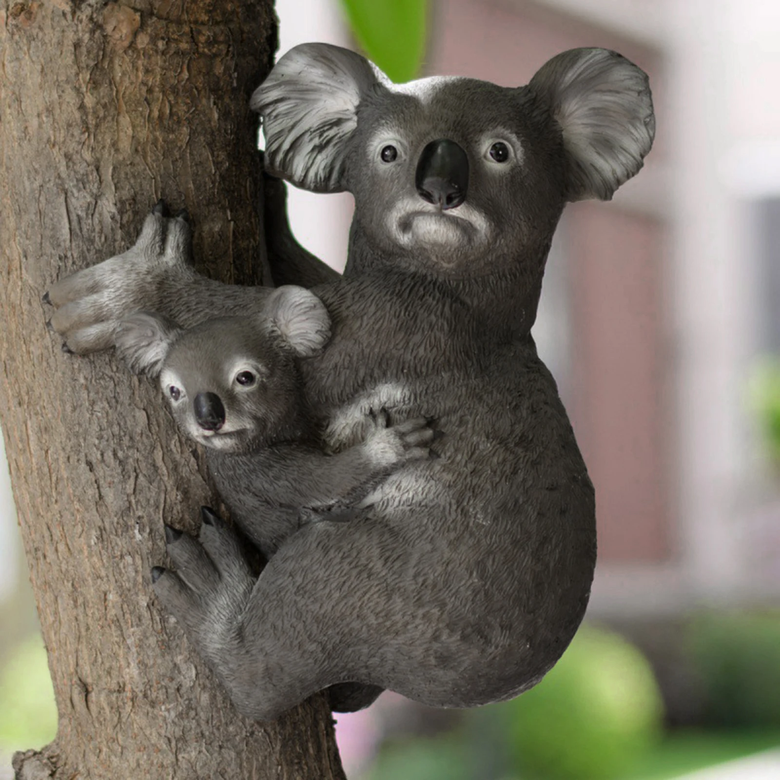 

Наружные садовые полимерные поделки Koala, искусственные искусства, балкон, Симпатичные скульптуры животных, Декор, парк украшений