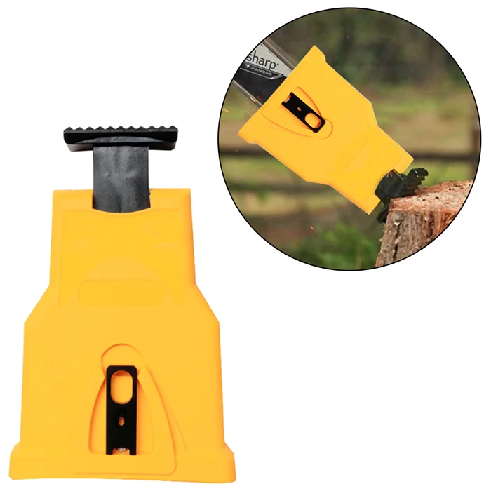 Точилка для зубов точилка цепей монтируемая на бар быстрая шлифовка цепной пилы