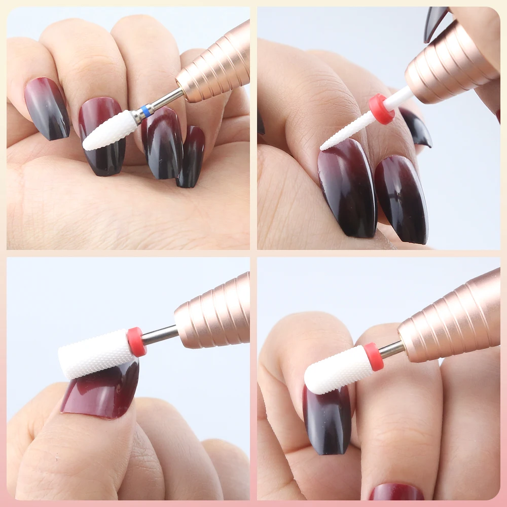 7 шт. Алмазный керамический твердосплавный фрез для маникюра/педикюра Набор