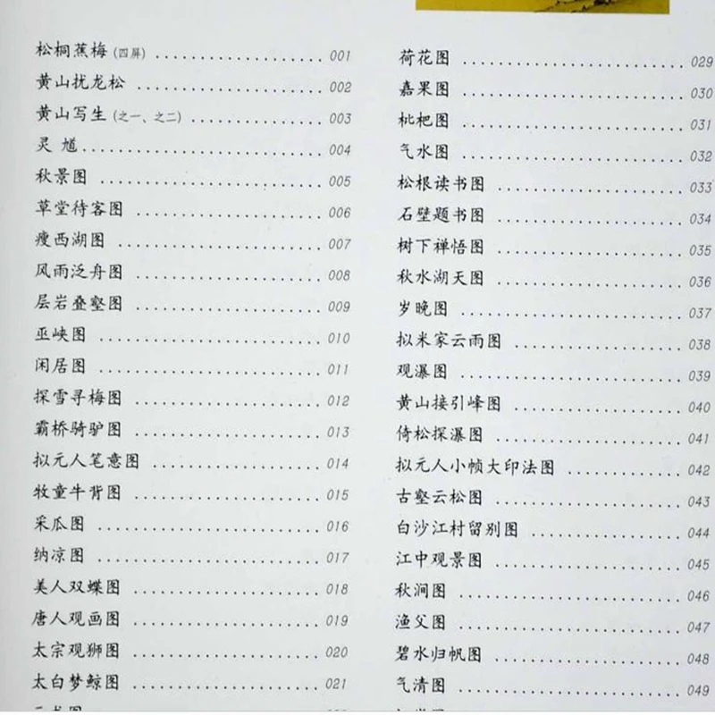 Chinese Painting Brush Ink Art Sumi-e Album Zhang Daqian Landscape Flower Book | Канцтовары для офиса и дома