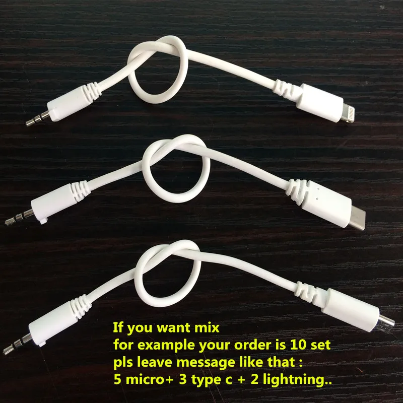 MIX CABLE remark 6 компл./лот) Пульт дистанционного управления сотового зашита мобильного телефона сигнализация дисплей стенд для противоугонного назначения держатель с функцией зарядки - Цвет: MIX CABLE remark
