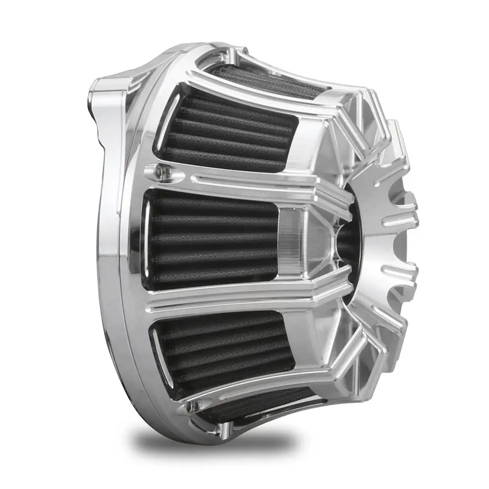 Подходит для 2009-2013 FLHTCUSE CVO Ultra Classic Electra Glide 2008-2016 street road glide king Chromed Gauge Air cleaner kits Rain |