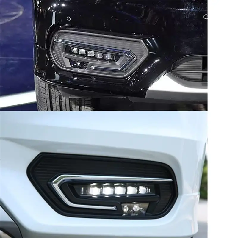 Drl Automovil Cob дневные ходовые авто лампы Автомобильные светодиодные фары передние противотуманные задние Автомобильные фары в сборе 17 для Honda Avancier