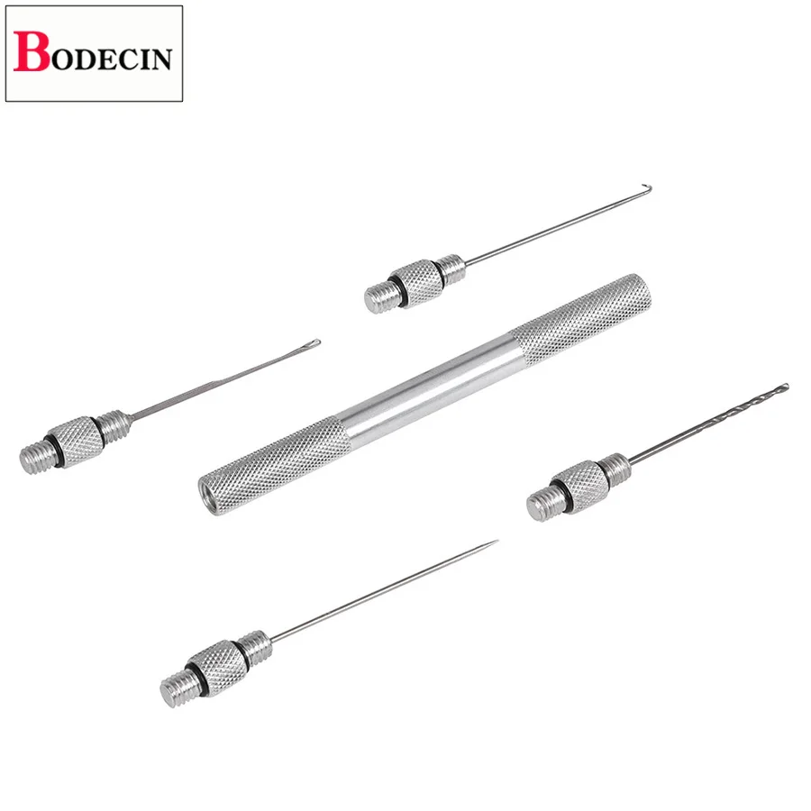 5 в 1 рыболовная игла с нескользящей ручкой из алюминиевого сплава|Рыболовные