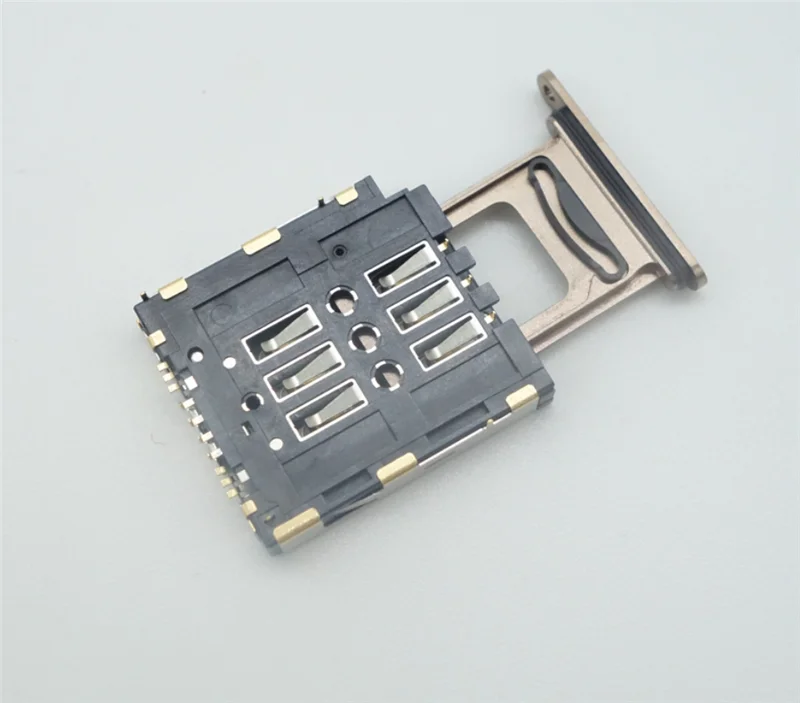 10 компл./лот Новая Sim Card Reader+ Sim лоток для iPhone X XS XR XS MAX черный/серебро/золото