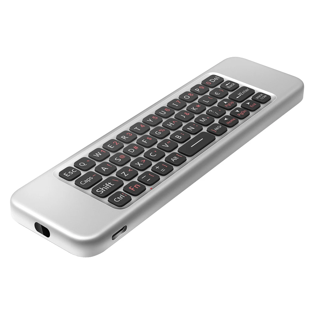 W3 2.4G Wireless Voice Air Mouse Remote Controller Mini Keyboard For Android TV BOX / Windows Mac OS Linux Gyroscope | Электроника