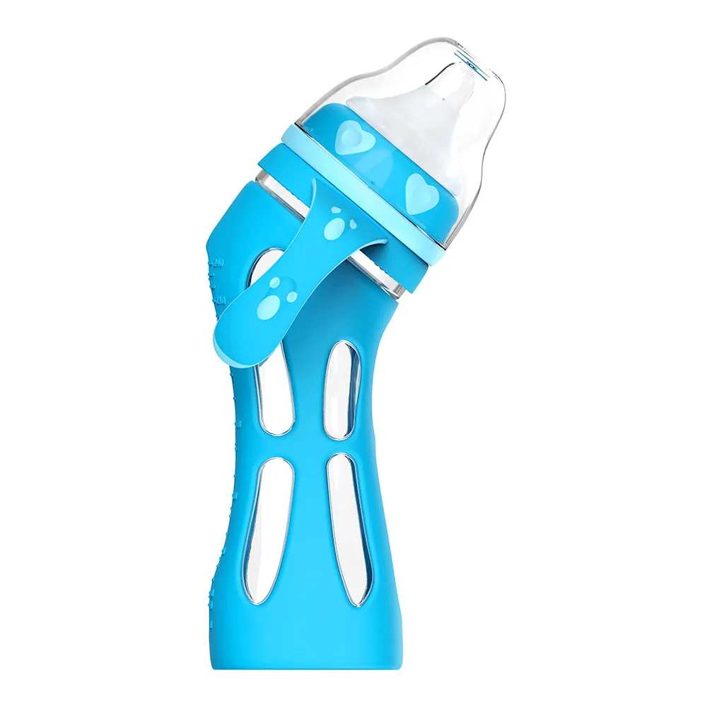 Бутылочка feeding180/240 мл Детские Бутылочки для молока с датчиком температуры 0 3