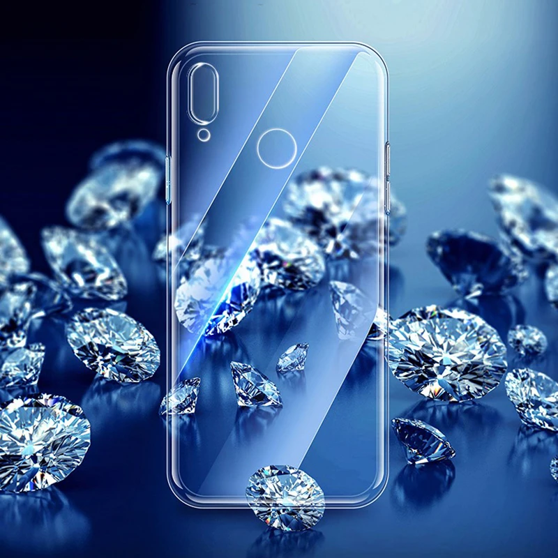 Чехол MAKAVO для Huawei Nova 3 тонкий прозрачный силиконовый чехол из ТПУ Прозрачная