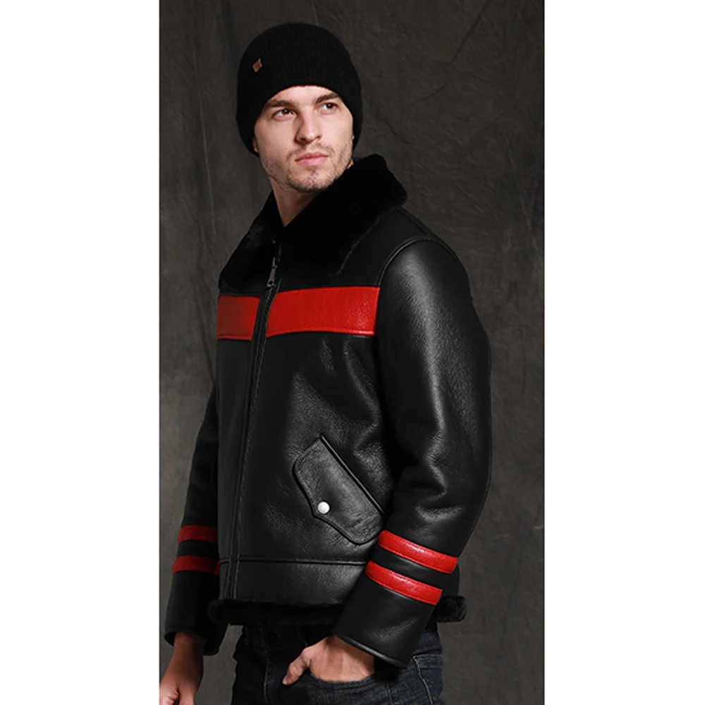 SANI новинка 2019 черная красная подходящая к цвету короткая тонкая мужская