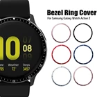 Рамка для смарт-часов Samsung Galaxy Watch Active 2, 40 мм, 44 мм, металлическая рамка, защита от царапин