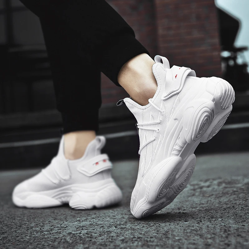 

Zapatos Casuales Para Hombre Sneakers For Men High Top Fashion Mesh Casual Shoes Mens Causal Male Sneaker Man Shoe