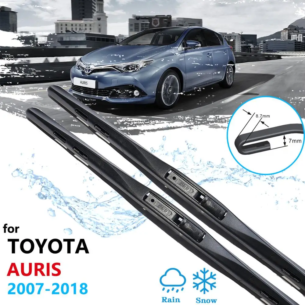 

Car Wiper Blade for Toyota Auris E150 E180 Hatchback 2006~2018 Sport Europe Model Windscreen Wipers Car Accessories 2013 2017