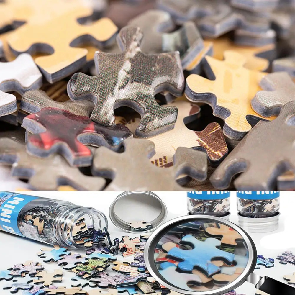 

Test Tube mini Jigsaw Puzzles 150 pcs for kids girls boys educational game toys Wholesale retail dropshipping