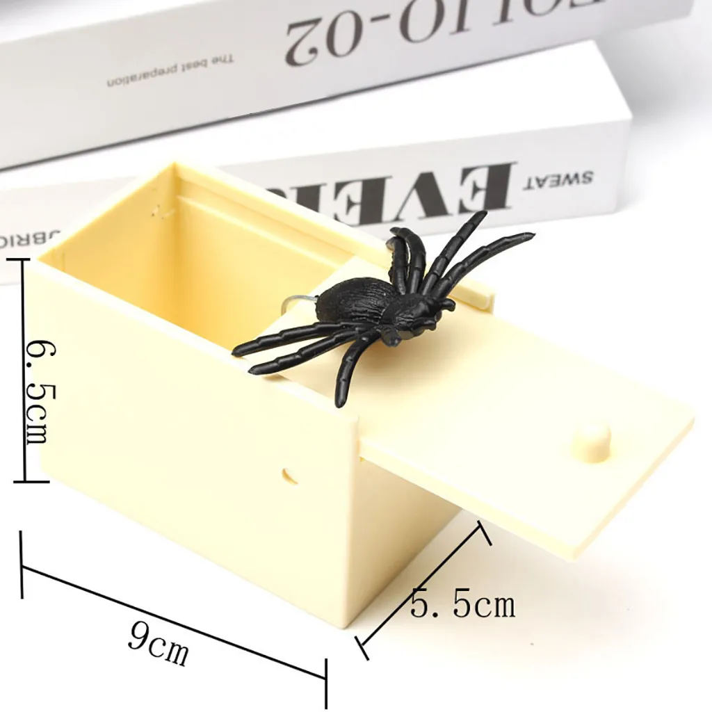 Пугающая коробка мышь игрушка новый день дурака смешная прочная натуральная