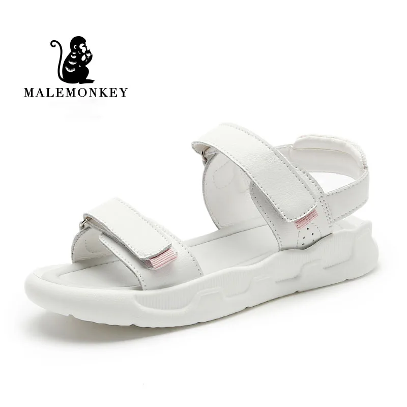 

White Sport Sandals Women Summer 2021 Outdoor Beach Lightweight Breathable Open Toed Ladies Sandals Casual Flat New Black