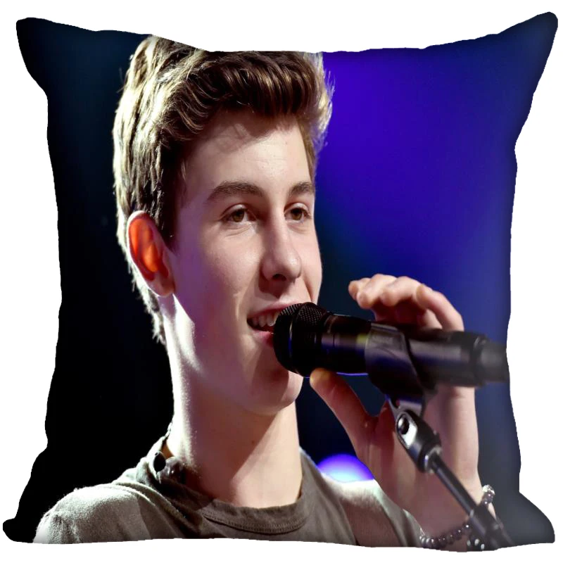Shawn Mendes Подушка Чехол для дома декоративный чехол на подушки невидимые молнии Подушка Чехол s 40X40,45X45 см - Цвет: 27