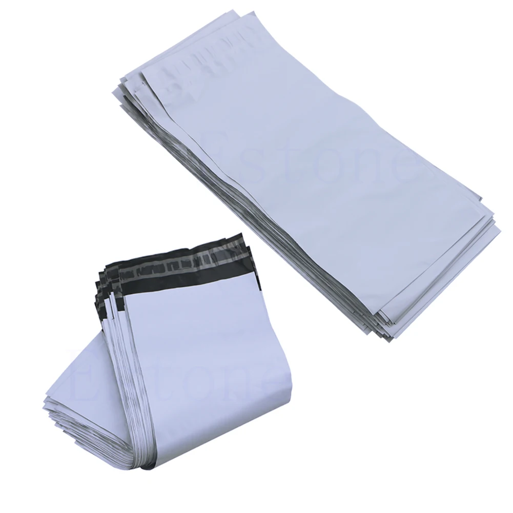 

100Pcs 13*30cm Poly Mailer Self Sealing Plastic Shipping Mailing Bag Polybag