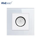 Диммерный выключатель Wallpad Luxury Crystal Glass 110-250 В, стандарт EUUK, настенный выключатель