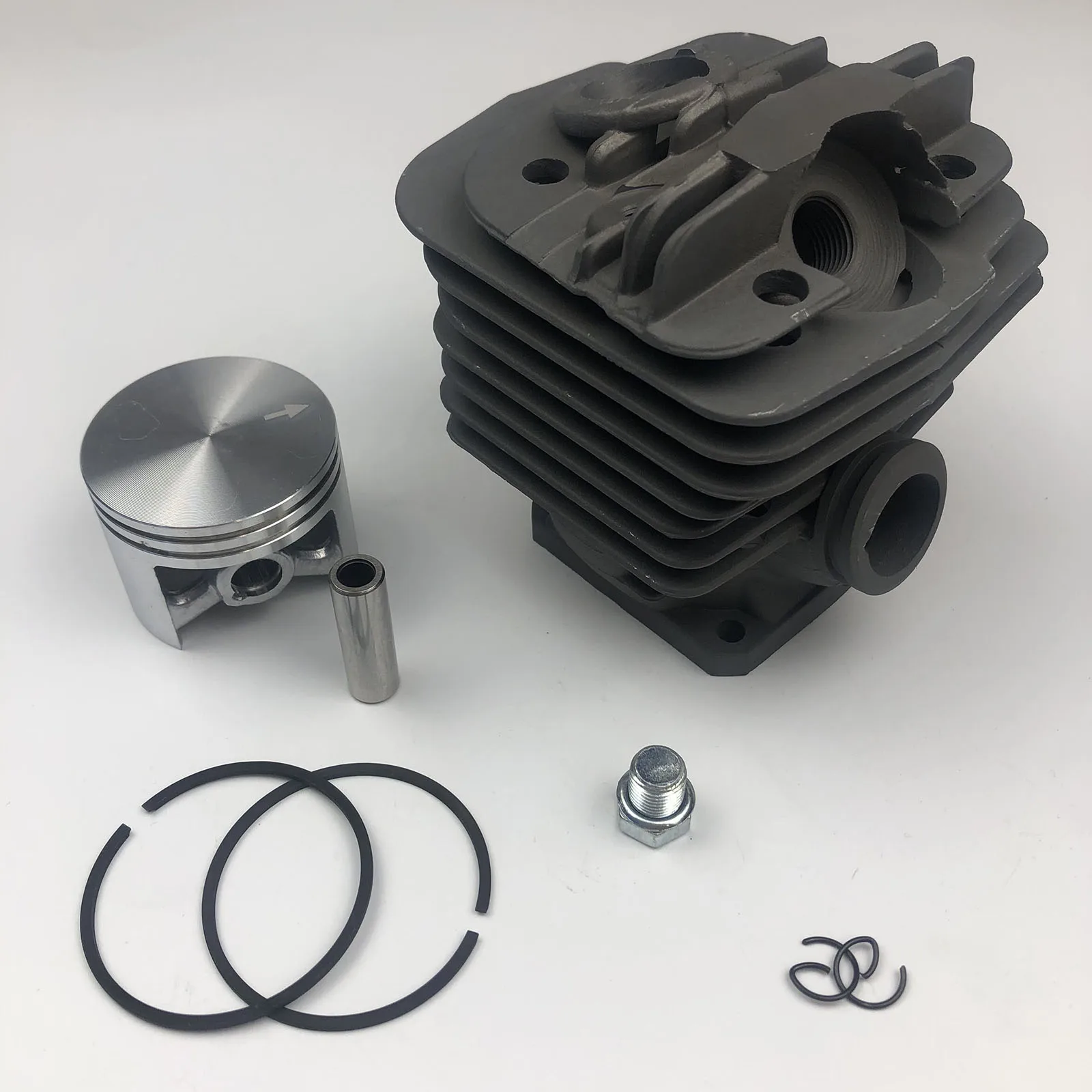 

1 комплект поршень цилиндра для Stihl 034 AV 034AV MS340 MS 340 супер 48 мм болт/открытие декодера/конструкционная бленда/поршневое кольцо/разрывы