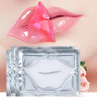 free shipping lip mask pads collagen crystal anti ageing wrinkle reparatie improving verminderen fijne lijntjes lips care
