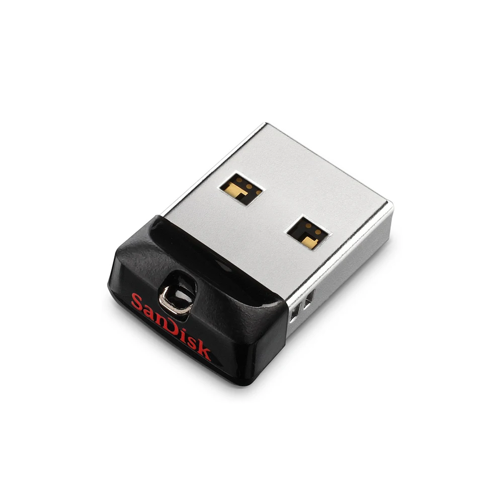 SanDisk Cruzer Fit USB флеш накопитель 32 ГБ CZ33 16 8 мини накопители 64 2 0 Флешка карта памяти
