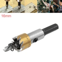 good quality hss drill bit drilling hole cut tool with 16mm for installing locks door knobs