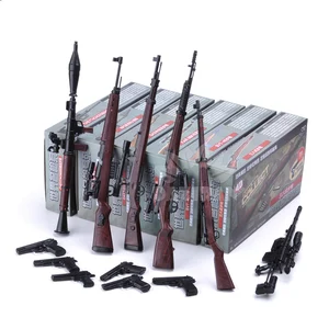 6 шт.компл. 1:6 4D сборная винтовка модель 16 98K РПГ SVT-40 M200 38 винтовка 12 дюймов экшн фигурка с оружием игрушка