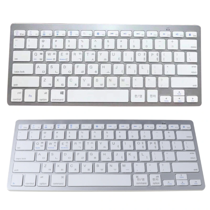

Bluetooth Wireless Keyboard for Tablet/Laptop/Smartphone Portable Travel Home Office Keypad Russian/Spanish/Korean/English