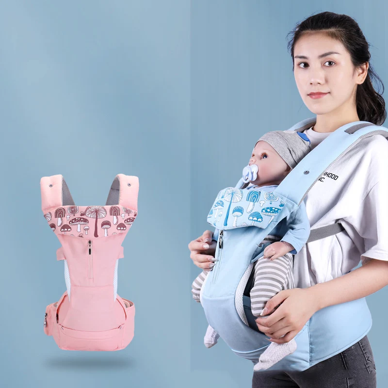 

Soft Structured Baby Carrier Sling For Newborns Kids Baby Holder Sling Wrap Backpacks Kangaroo Hip Seat Children Travel Gear