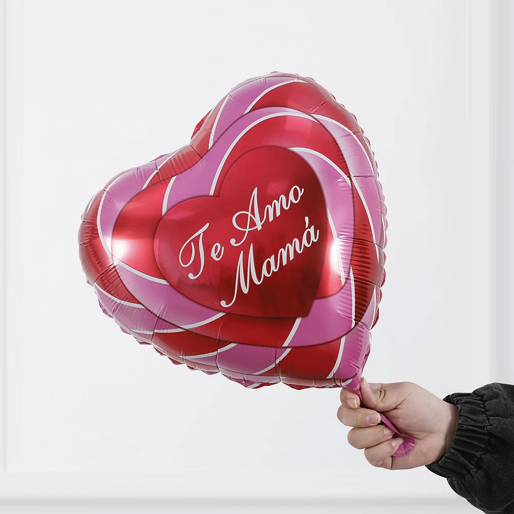 Фольгированные воздушные шары в форме сердца 18 дюймов | Дом и сад