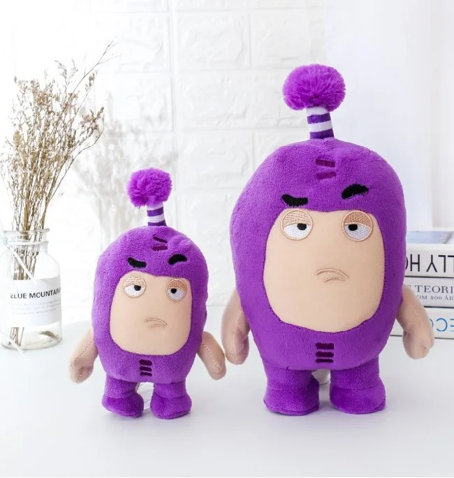 Рождественские подарки 7 цветов 17 см/24 см Oddbods мультяшный предохранитель Jeff Newt Odd